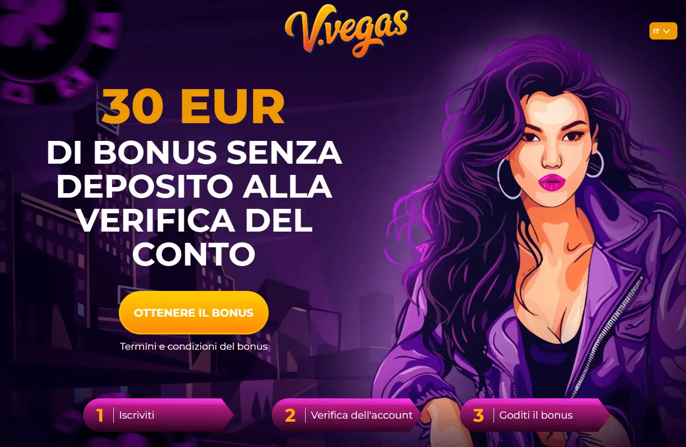 Vulkan Vegas bonus senza deposito 30 euro